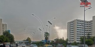 هطولات مطرية في أغلب المحافظات أعلاها 35 مم في حمص
