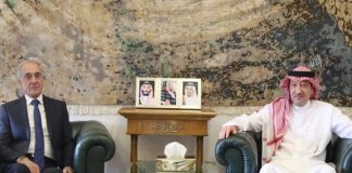 السفير سوسان يبحث مع نائب وزير الخارجية السعودي العلاقات الثنائية بين البلدين وسبل تعزيزها