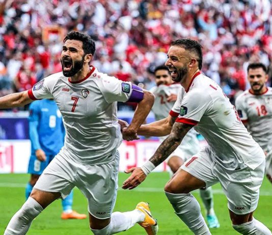 مباراة سوريا وإيران
