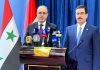 وزير الاقتصاد السوري مع وزير الاقتصاد العراقي