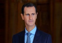 الرئيس الأسد يتلقّى برقيات تهنئة من قادة ورؤساء دول عربية وأجنبية بمناسبة الذكرى الثامنة والسبعين لعيد الجلاء
