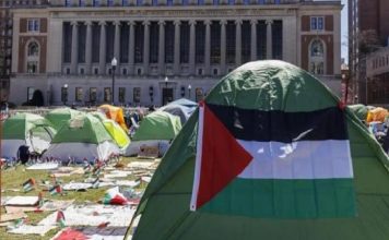 مظاهرات في الجامعات الأمريكية نصرة لفلسطين والسلطات تتجه للقوة لفضها