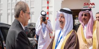المقداد يصل إلى البحرين للمشاركة في الاجتماعات التحضيرية لأعمال القمة العربية 33