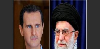 الرئيس الأسد يقدم تعازيه القلبيه للسيد خامنئي والحكومة والشعب الإيرانيين