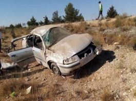 وفاة امرأة وإصابة 10 أشخاص بحادث سير على أوتوستراد حمص- دمشق