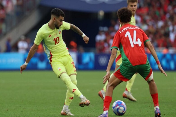 فوز اسبانيا على المغرب في الاولمبياد