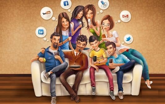 العلاقات الاجتماعية في العصر الحديث