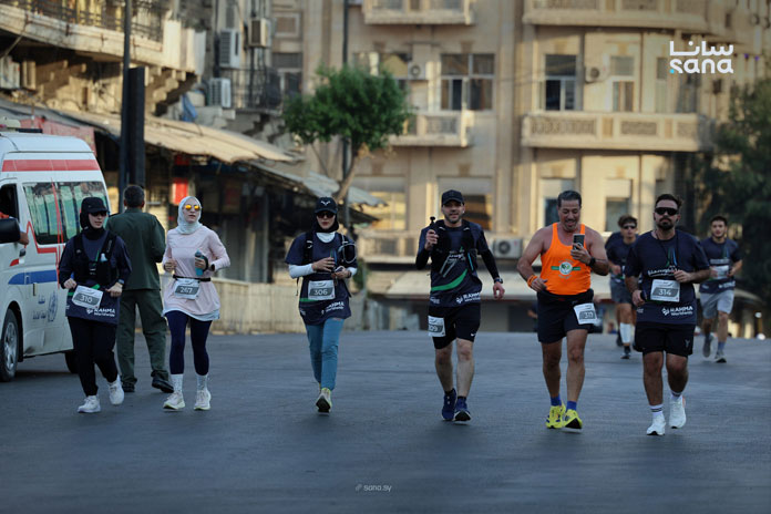 إنطلاق ماراثون دمشق 2025: حضور واسع وسباقات متنوعة