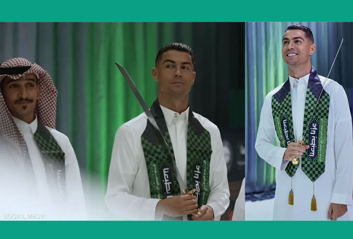 رونالدو باليوم الوطني السعودي