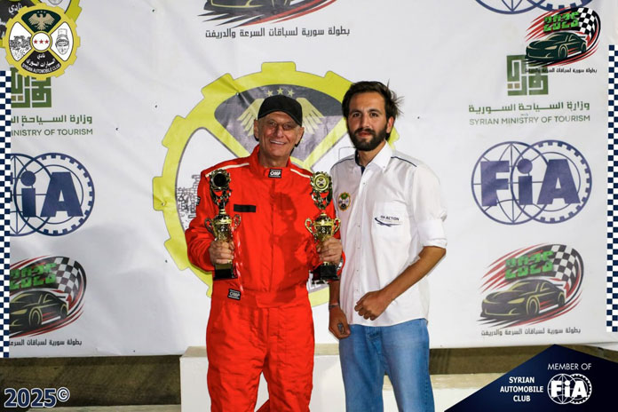 زاهر دحكول بطل السيارات